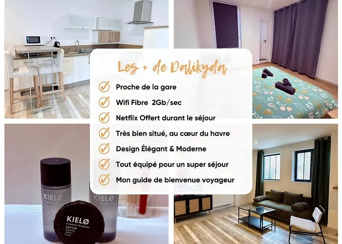 Dalikyda - Le Cosy - - Proche De La Gare Apartment Le Havre